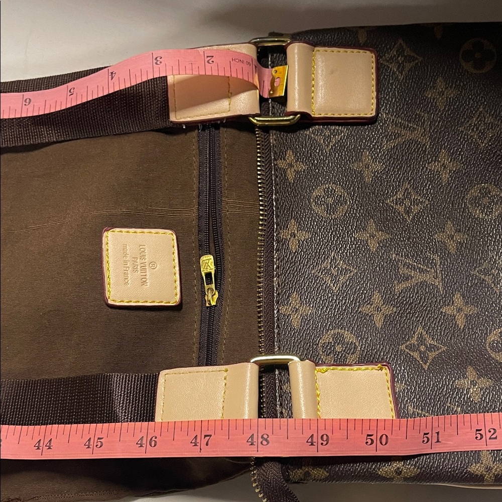 Stylish Monogram Brown Messenger Bag - Picture 11 of 11